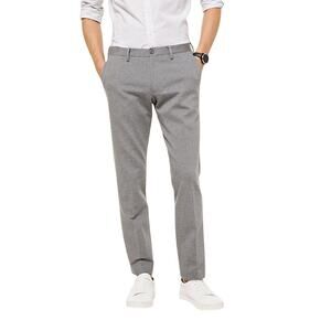 Michael Kors Men’s Slim Gray Ponte Dress Pants Sz 34 | Office Wear Golf Workwear